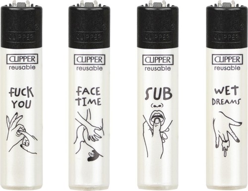 Clipper feuerzeug 4er set - clipper,