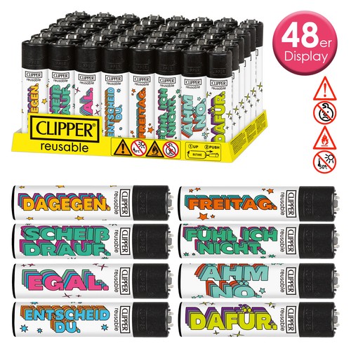 48er display clipper - clipper, feuerzeug