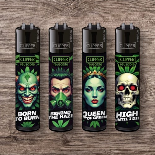Clipper feuerzeug 4er - feuerzeug,