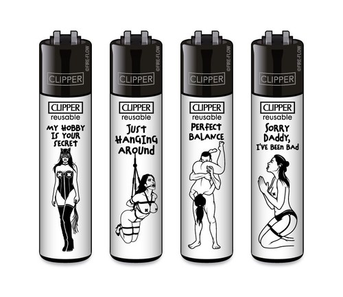 Clipper feuerzeug 4er set - 4er, ffx