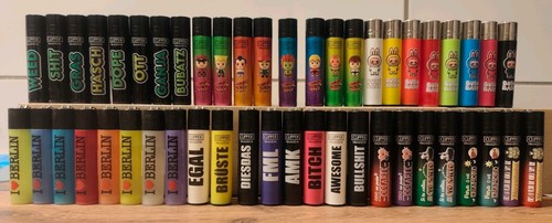 48x clipper feuerzeuge - ,