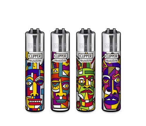 Clipper feuerzeuge 4er set - 4er,