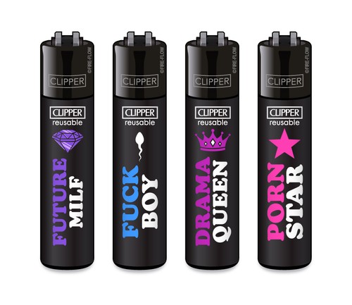 Clipper feuerzeug 4er set - 4er, ffx