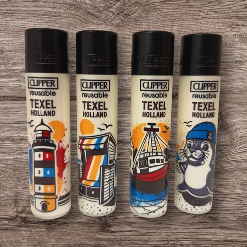 Clipper feuerzeuge 4er set - feuerzeuge,