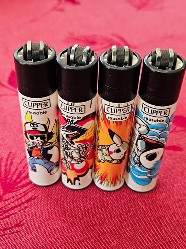 Clipper feuerzeuge 4er set - 4er,