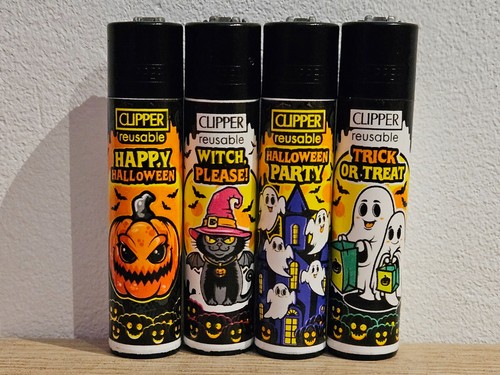Clipper feuerzeuge 4er set - set, neu