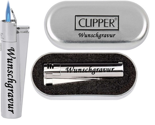 Clipper metall feuerzeug jet - clipper,