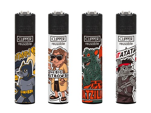 Clipper feuerzeuge 4er set - clipper,