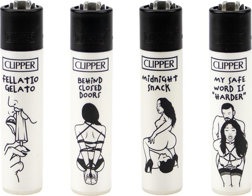 Clipper feuerzeug 4er set - 4er,