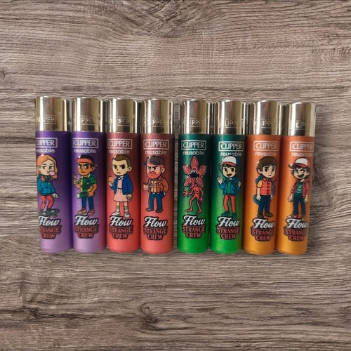 Clipper feuerzeuge 8er set - feuerzeuge,