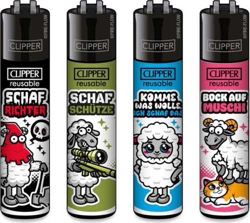 Clipper mehrweg feuerzeug - feuerzeug,