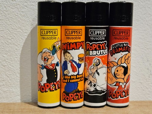 Clipper feuerzeuge 4er set neu - set,