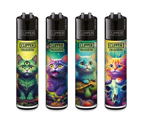 Clipper feuerzeug 4er - 4er, ffx